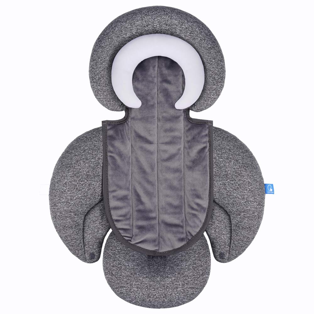 COOLBEBE 2-in-1 Babybody Supports for Newborn Infants - Extra Soft Car Seat Insert
| COOLBEBE 2-in-1 Babybody Supports